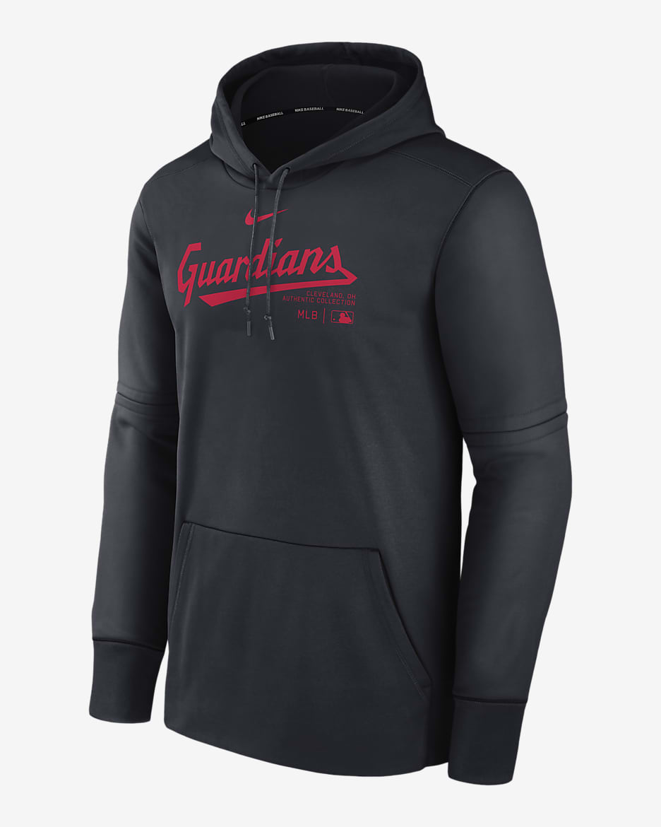 Cleveland Guardians NIKE AUTHENTIC ON-FIELD Dugout deals Hoodie - 2XL